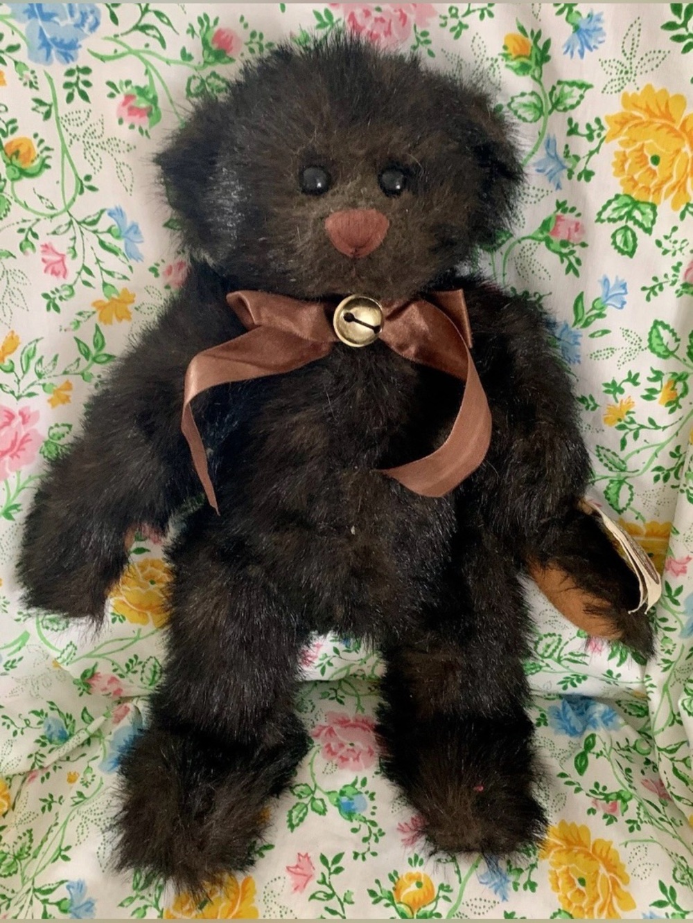 Vintage Ganz Cottage Collectibles By Lorraine Plush Buster Brown W/Crier 15”